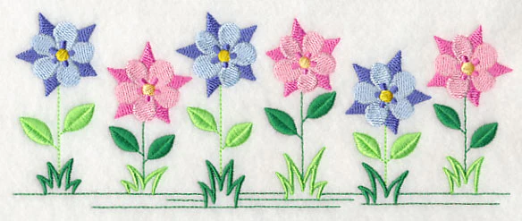 Country Charm Border - Columbine - Image 3