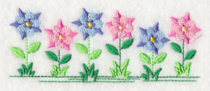 Country Charm Border - Columbine - Image 5