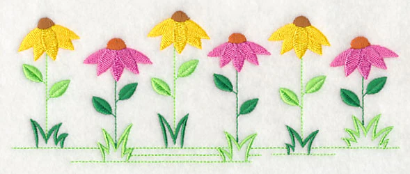 Country Charm Border - Coneflower - Image 3