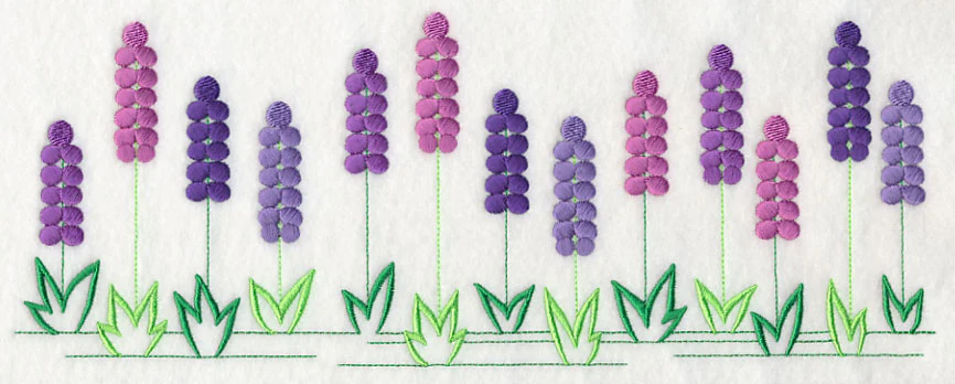 Country Charm Border - Lavender - Image 6