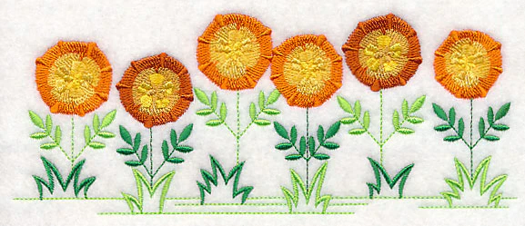 Country Charm Border - Marigold - Image 3