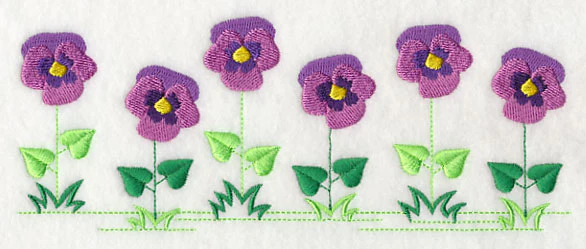 Country Charm Border - Pansy - Image 3