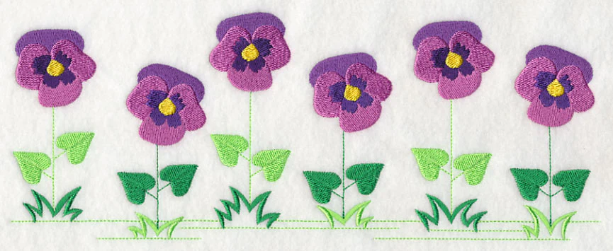 Country Charm Border - Pansy - Image 6
