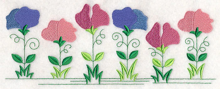 Country Charm Border - Sweet Pea - Image 2