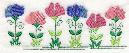 Country Charm Border - Sweet Pea - Image 4