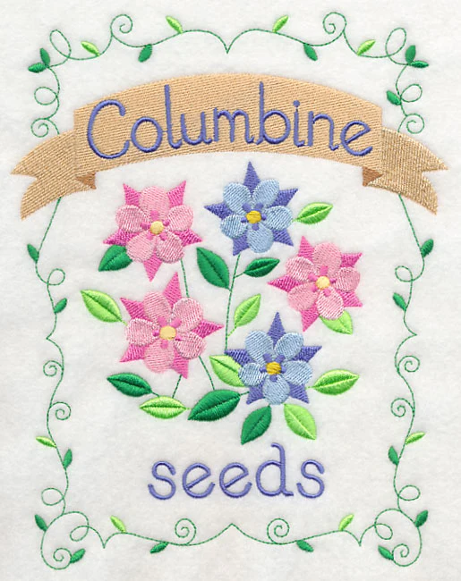 Country Charm Seed Packet - Columbine - Image 6