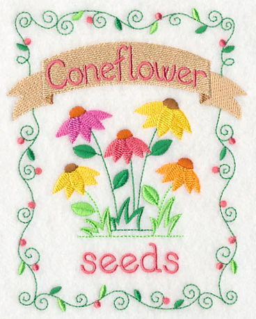 Country Charm Seed Packet - Coneflower - Image 4