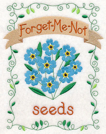 Country Charm Seed Packet - Forget-Me-Not - Image 3