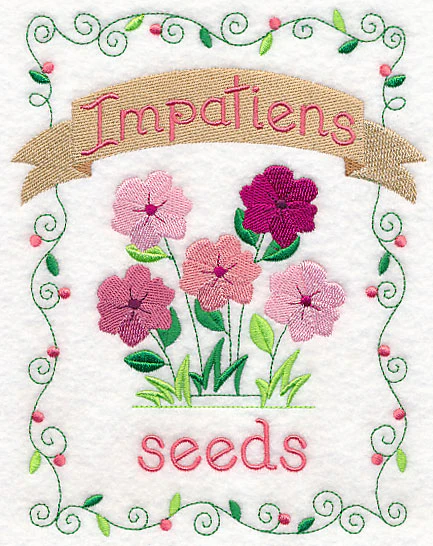 Country Charm Seed Packet - Impatiens - Image 3
