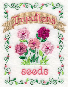 Country Charm Seed Packet - Impatiens - Image 5