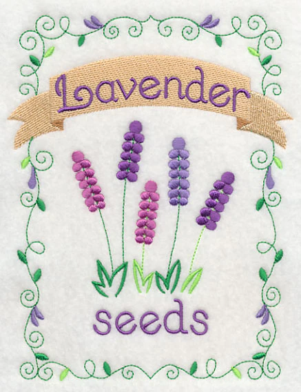 Country Charm Seed Packet - Lavender - Image 3