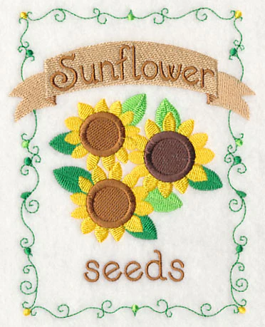 Country Charm Seed Packet - Sunflower - Image 4