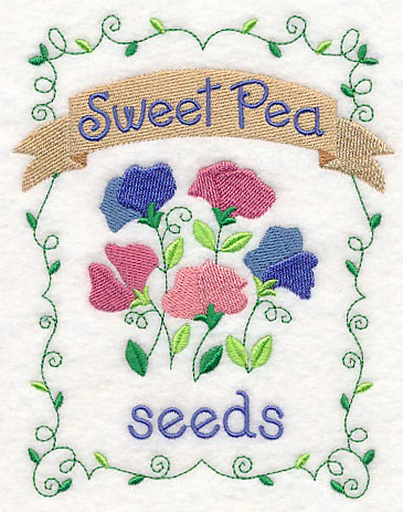 Country Charm Seed Packet - Sweet Pea - Image 4