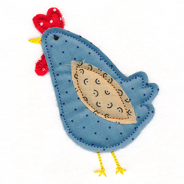 Country Chicken (Crafty Cut Applique) - Image 3