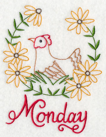 Country Chicken on Monday (Vintage) - Image 3