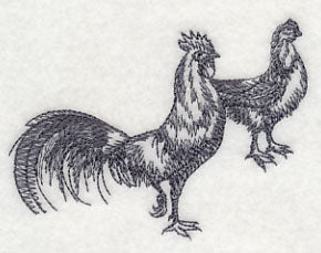 Country Chicken Pair 1 - Image 2