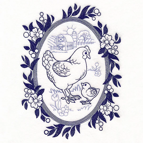 Country Chickens Cameo - Image 4