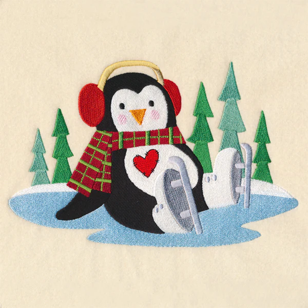 Country Christmas Penguin - Image 5