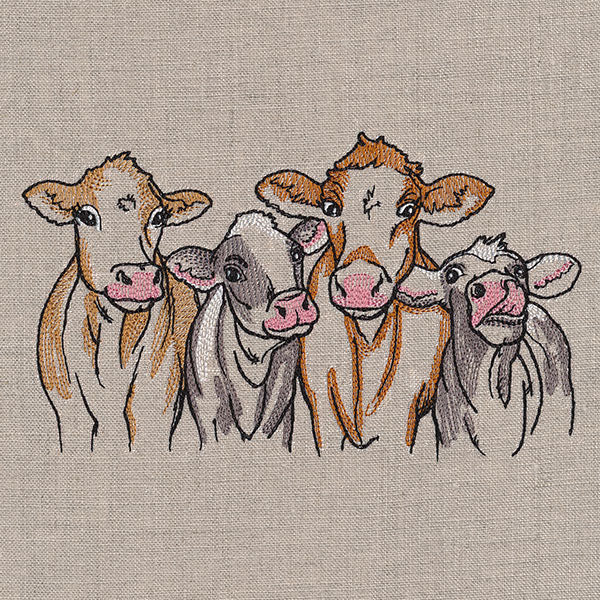 Country Cow Border - Image 4