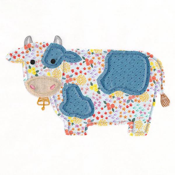 Country Cow (Crafty Cut Applique) - Image 4