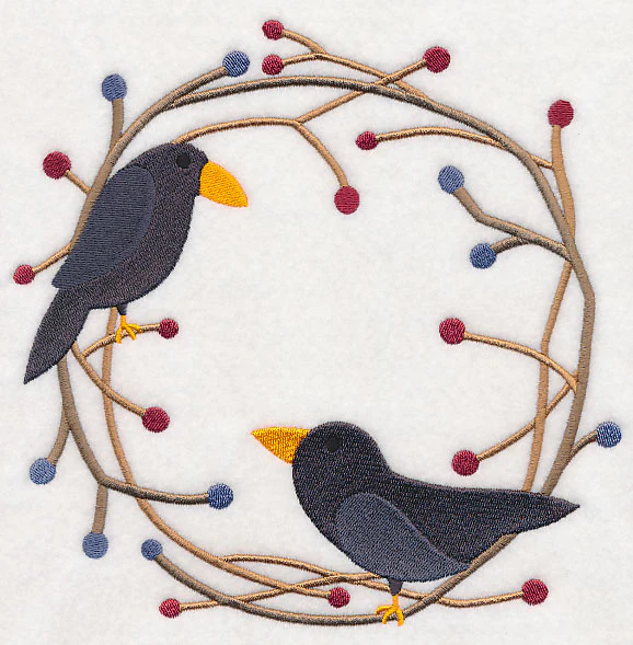 Country Crow Wreath - Image 6