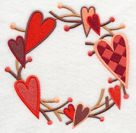 Country Hearts Wreath - Image 3