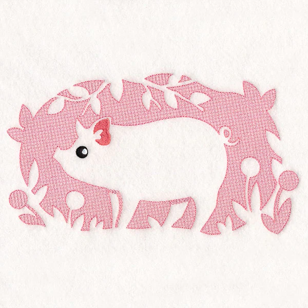 Country Pig (Embossed) - Image 8