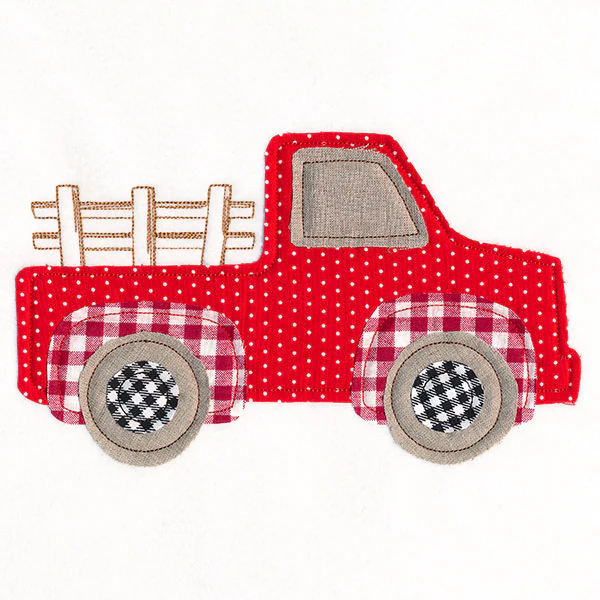 Country Retro Truck (Crafty Cut Applique) - Image 4
