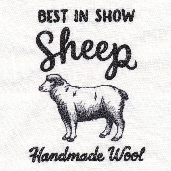 County Fair Sign - Best in Show Sheep - Image 4