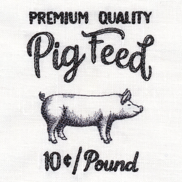County Fair Sign - Premium Quality Pig Feed - Image 4