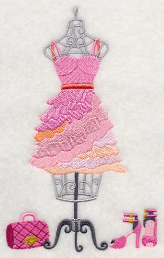 Couture Dress Form - Layered Dress - Image 4