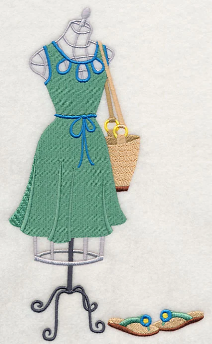 Couture Dress Form - Peekaboo Collar Dress - Image 2