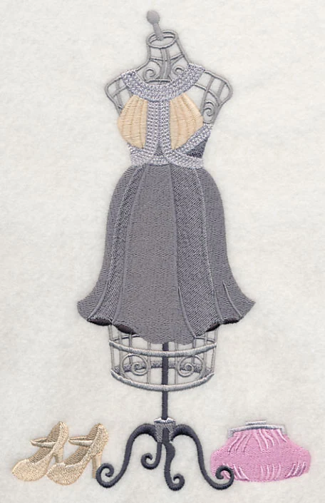 Couture Dress Form - Scoopneck Dress - Image 2