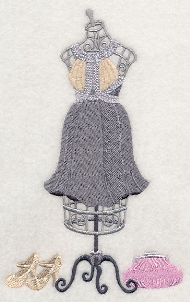 Couture Dress Form - Scoopneck Dress - Image 3