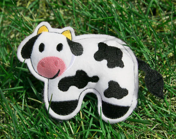 Cow Barnyard Stuffie (In-the-Hoop) - Image 3