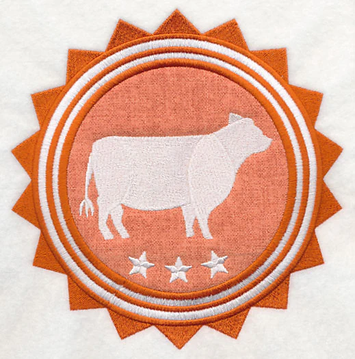 Cow Stamp (Applique) - Image 2