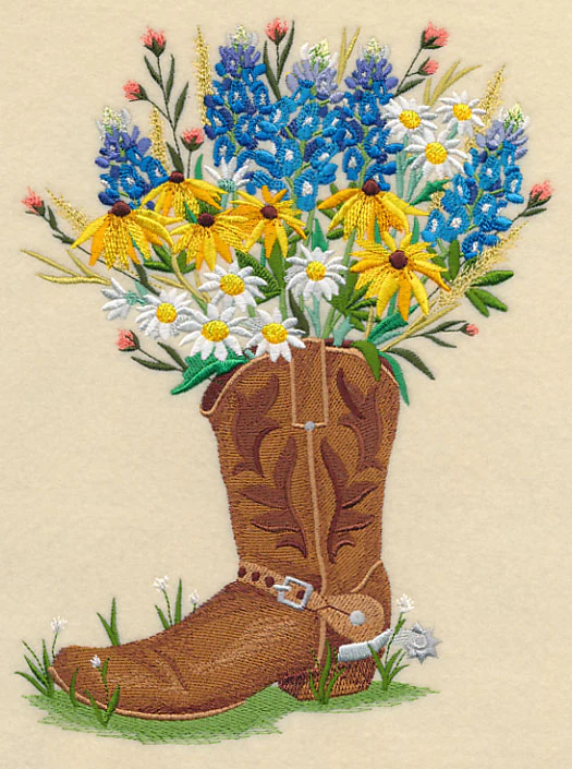 Cowboy Boot Bouquet