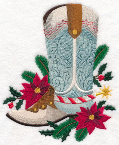 Cowboy Christmas Boot - Image 4