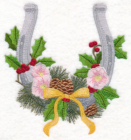 Cowboy Christmas Horseshoe - Image 3