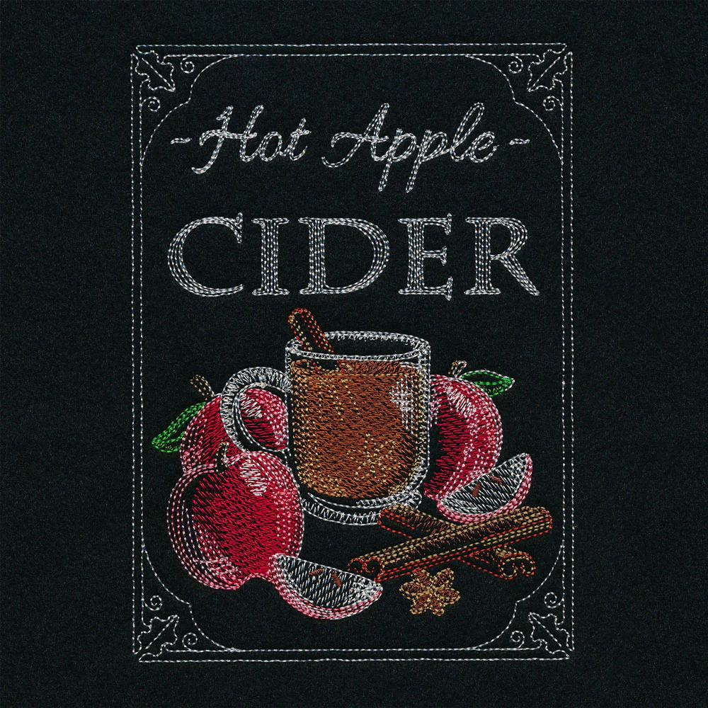 Cozy Apple Cider Chalkboard - Image 4