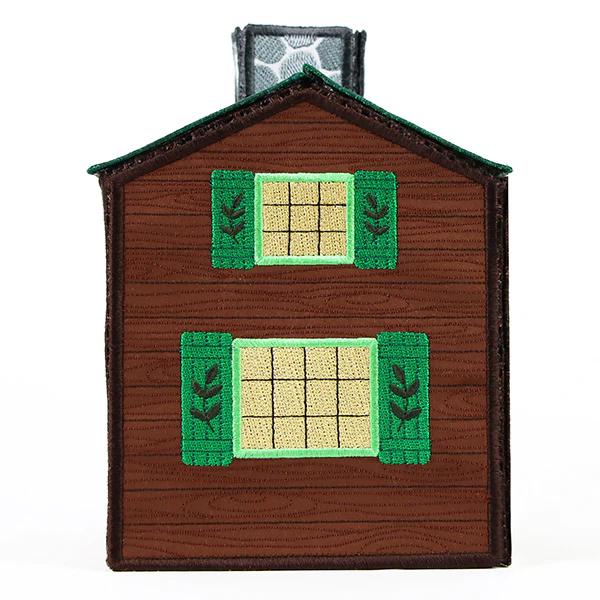 Cozy Cabin Tissue Box (In-the-Hoop) - Image 6