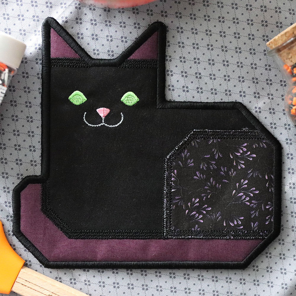 Cozy Cat Trivet (In-the-Hoop) - Image 2