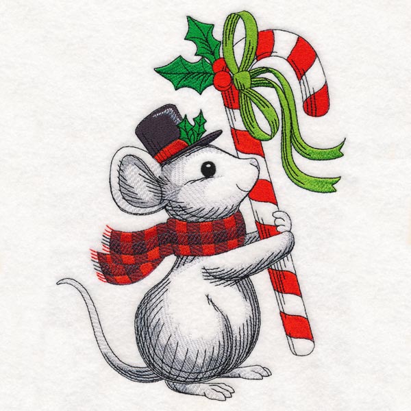 Cozy Christmas Mouse - Image 5
