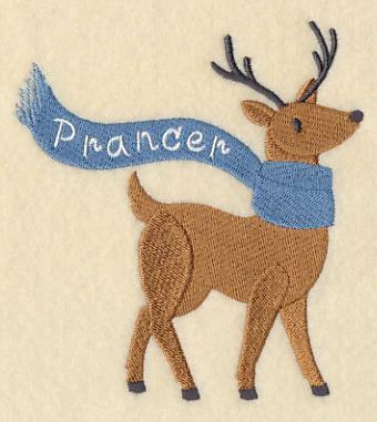 Cozy Christmas Prancer