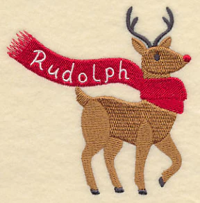 Cozy Christmas Rudolph - Image 2