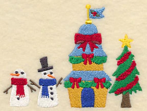 Cozy Christmas Village Bow Shop - Image 2