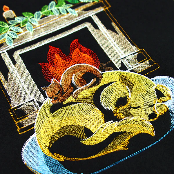 Cozy Fireside Scene - Image 6
