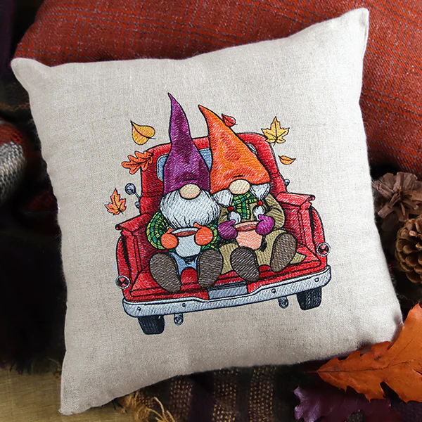 Cozy Gnome Retro Truck - Image 4