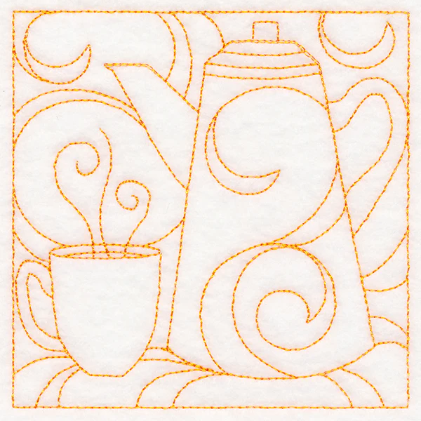 Cozy Kitchen Quilting - Coffee Pot (Double Run) - Image 5