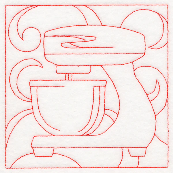 Cozy Kitchen Quilting - Stand Mixer (Double Run) - Image 4
